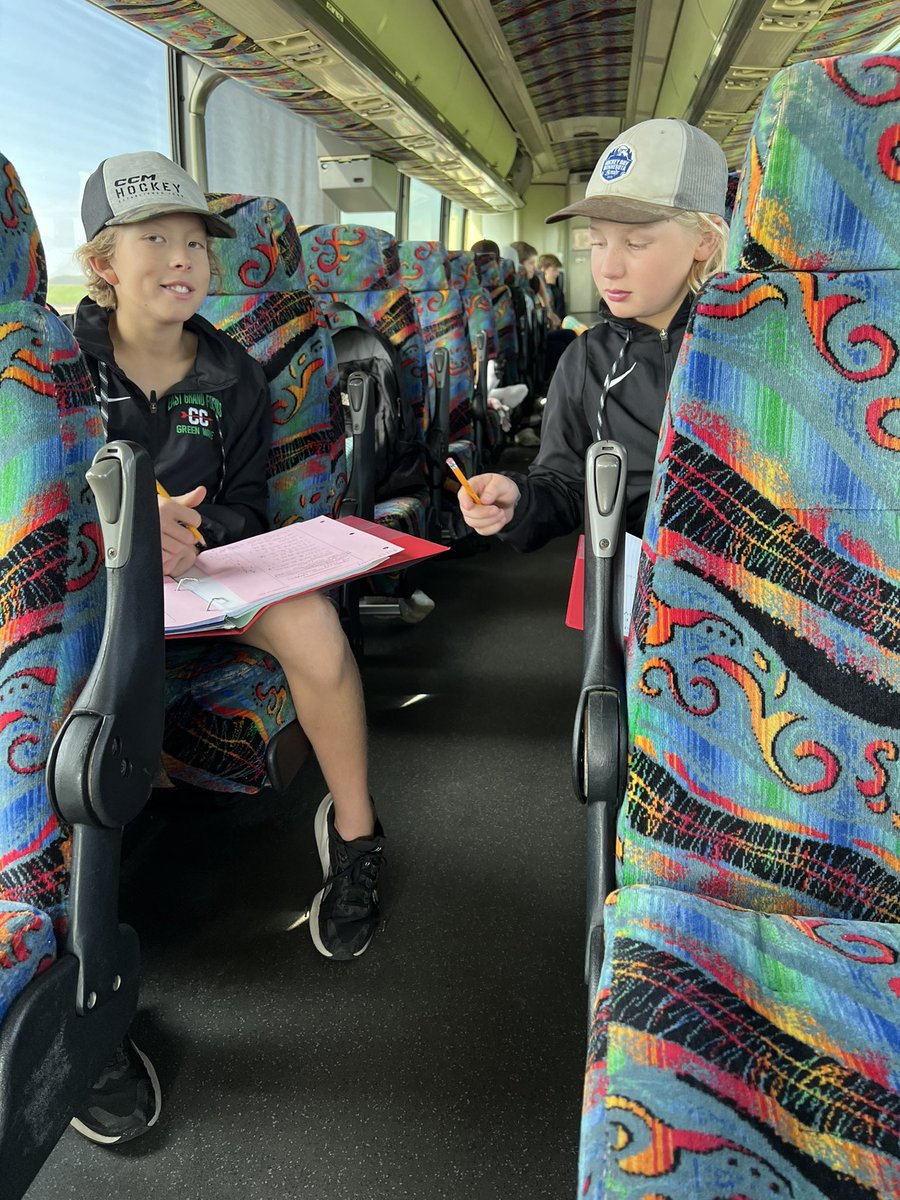 EGFXC1's tweet photo. A little homework on the bus before racing! #StudentAthletes #JoinCrossCountry! https://t.co/BCXmf3Ciwg