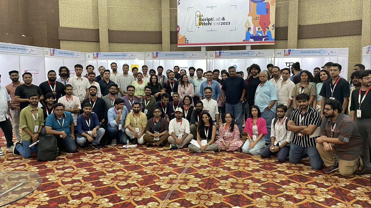 swaindiaorg's tweet photo. Concluding Day 1 with a lot hope and renewed vigour for the next day.

#SWA #Scriptlab #pitchfest #mentoring #screenwriters #writers #writerslab #script #screenwriting @zamahabib @suhaelanwer @15_preeti @sweksha_bhagat @robinbhatt @satysingh https://t.co/rs4vBE3oaN