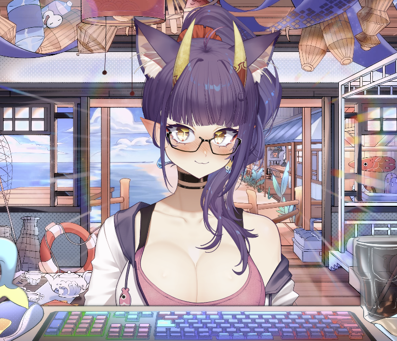 CandyOpal_'s tweet photo. Seen this trending!
Any assumptions about me based on my favorite Vtubers? 🥰

🌴I love Tricky's energy so much, her music and her whole model design/lore is beautiful!

👹Giri does cooking streams and is overall an amazing person! She inspires me to want to do food streams.

💜Vex is my favorite lewdtuber/18+ streamer and is such incredibly amazing and strong person. A light to the Vtubing community! 

💙Lily holds a special place for me. I love water related Vtubers and she was the first one I ever watched before I even thought about doing Vtubing!

I could add so many more Vtubers for so many other reasons, these are just a few! 💖
