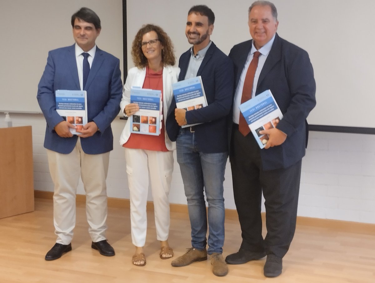 JoanB Gornals (@joanb_gornals) on Twitter photo Avui lectura de Tesi Doctoral de Francesc Bas i Cutrina! Nou Doctor / PhD en Medicina.
Felicitats Francesc! Gran Defensa, discussió enriquidora, membres tribunal excepcionals. Acte amb parlaments, vídeos..
Un dia X recordar!!
<a href="/fbascutrina/">Francesc Bas Cutrina</a> Avui lectura de Tesi Doctoral de Francesc Bas i Cutrina! Nou Doctor / PhD en Medicina.
Felicitats Francesc! Gran Defensa, discussió enriquidora, membres tribunal excepcionals. Acte amb parlaments, vídeos..
Un dia X recordar!!
<a href="/fbascutrina/">Francesc Bas Cutrina</a>