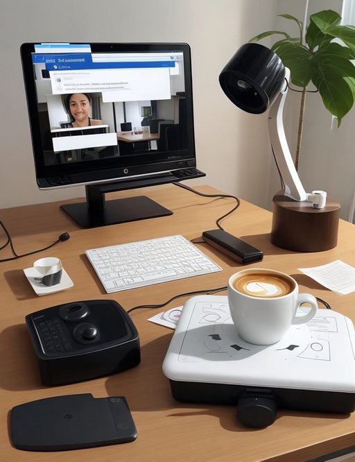 The_alasta's tweet image. Exploring the office from my living room with my new telepresence robot! Remote work just got a whole lot cooler 🤖💼 #TelepresenceTech #FutureOfWork