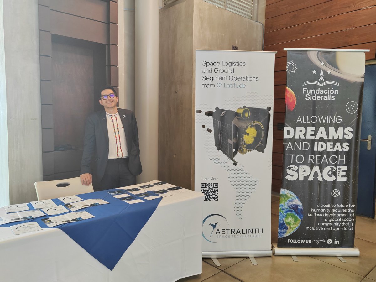Conoce <a href="/Astralintu/">Astralintu Space Technologies</a> 

La empresa que coloca tu #Cubesat de 1U en LEO con solo 8 meses de anticipación

astralintu.com 

#CongresoEspacialCentroamericano