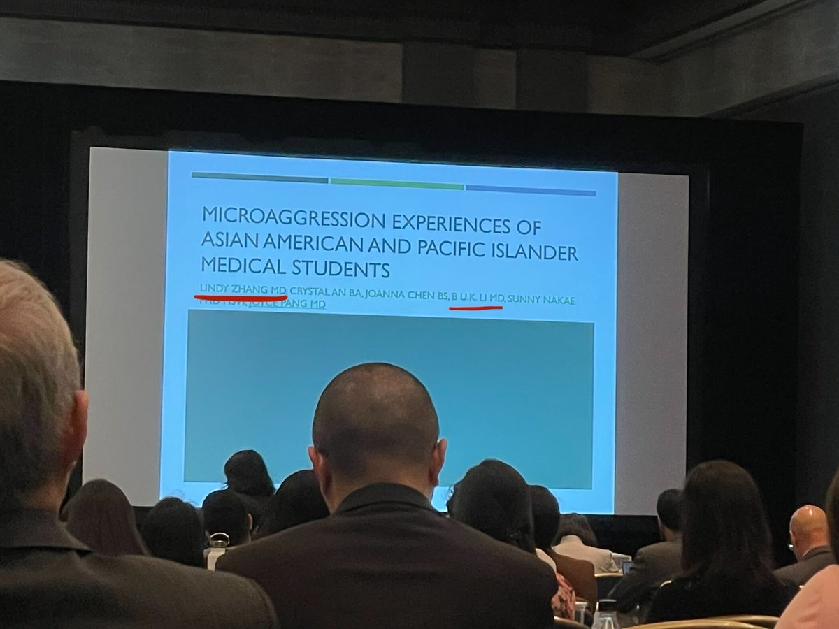 Joyce Lee, MD, MS (she/her) (@joycehleemdms) on Twitter photo Happy to see <a href="/AsianAcadSurg/">SocAsianAcadSurg</a> feature <a href="/dr_lindyzhang/">Lindy Zhang, MD PhD</a>’s research on microaggressions experienced by AANHPI students with the help of <a href="/APAMSA/">APAMSA</a>!
Thanks to <a href="/JessicaHsueh923/">Jessica Hsueh, MD</a> for sharing! Happy to see <a href="/AsianAcadSurg/">SocAsianAcadSurg</a> feature <a href="/dr_lindyzhang/">Lindy Zhang, MD PhD</a>’s research on microaggressions experienced by AANHPI students with the help of <a href="/APAMSA/">APAMSA</a>!
Thanks to <a href="/JessicaHsueh923/">Jessica Hsueh, MD</a> for sharing!