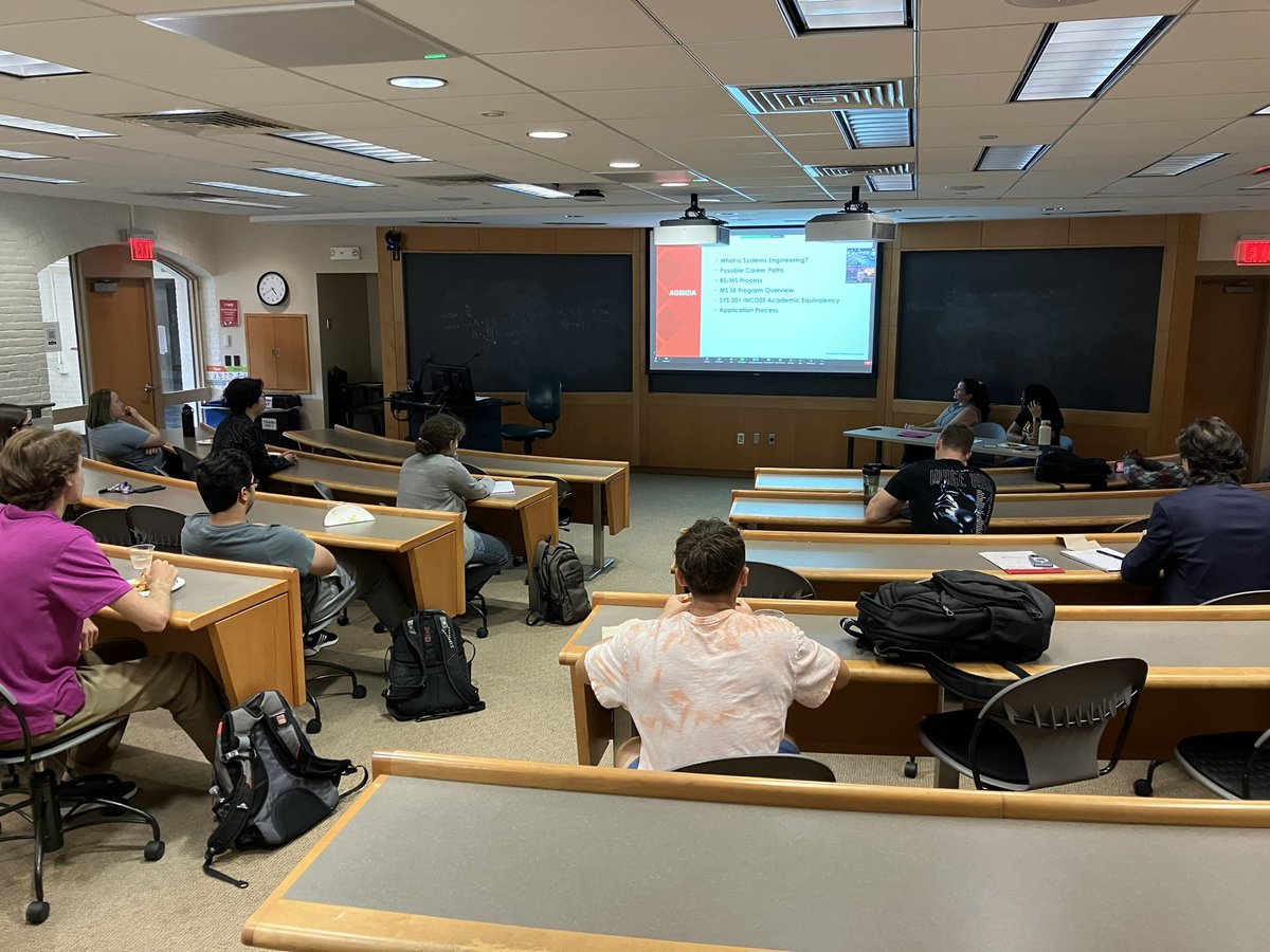 AlexWyglinski's tweet photo. Exciting industry panel about our Systems Engineering BS/MS program here at @WPI currently under way! #gradstudies #gograd #bsms @wpigradstudies #syseng @incose_org https://t.co/bXwOv9yqq0