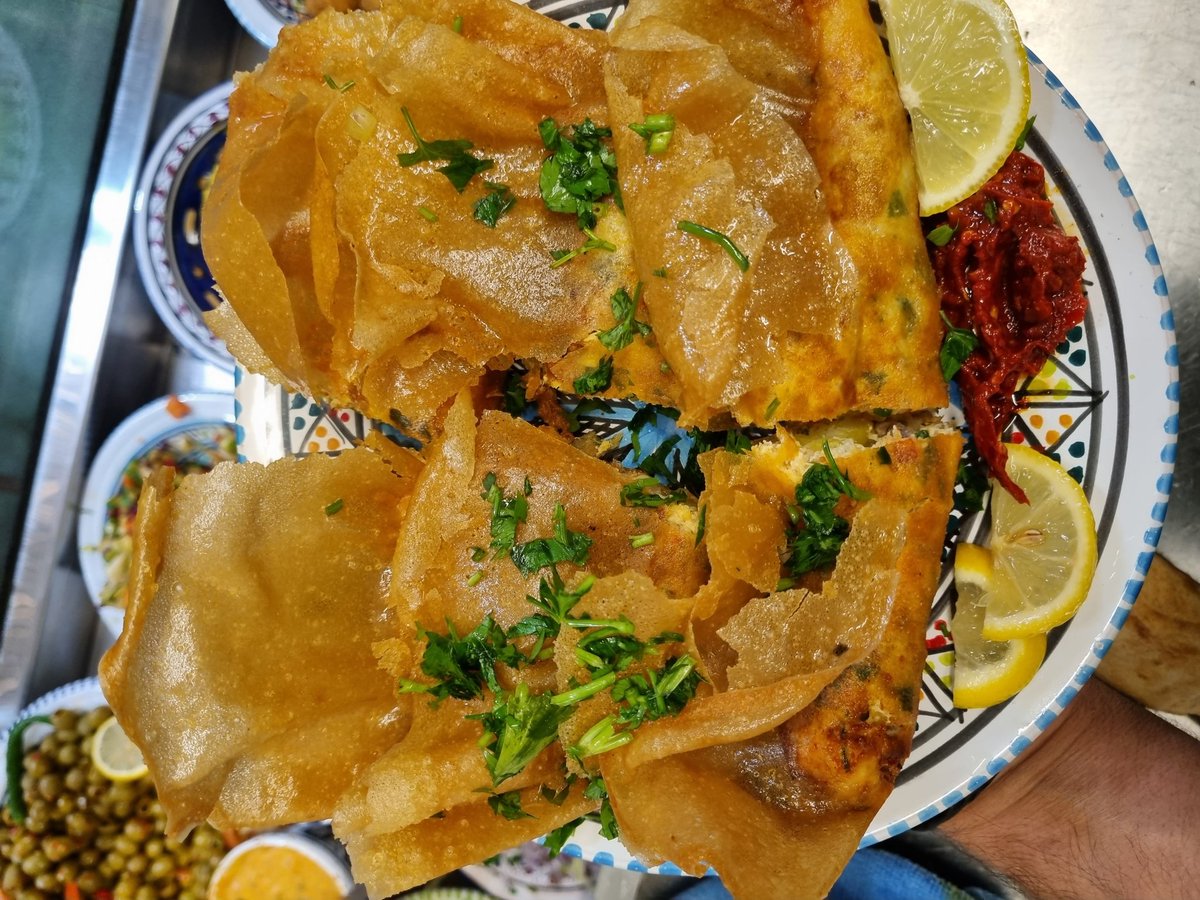 Tunisian Brik. <a href="/LeedsMarkets/">Leeds Markets</a> <a href="/leeds/">Leeds</a> @Yorkshire <a href="/streetfood/">Street Food</a> <a href="/KirkgateCentre/">Kirkgate Centre</a> <a href="/tunisian/">tunisian</a>