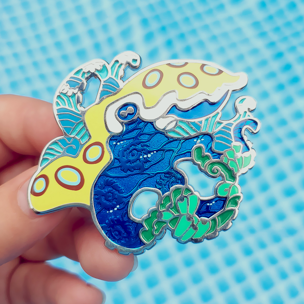 Wild_Advent's tweet photo. These three awesome pins have now been unlocked on Kickstarter!

Solstice Caribou by @floralfrolicfox 
Tide Pool Octopus by @studiobliz 
Coral Back Turtle by @mamathzilla https://t.co/5cOag88UC5