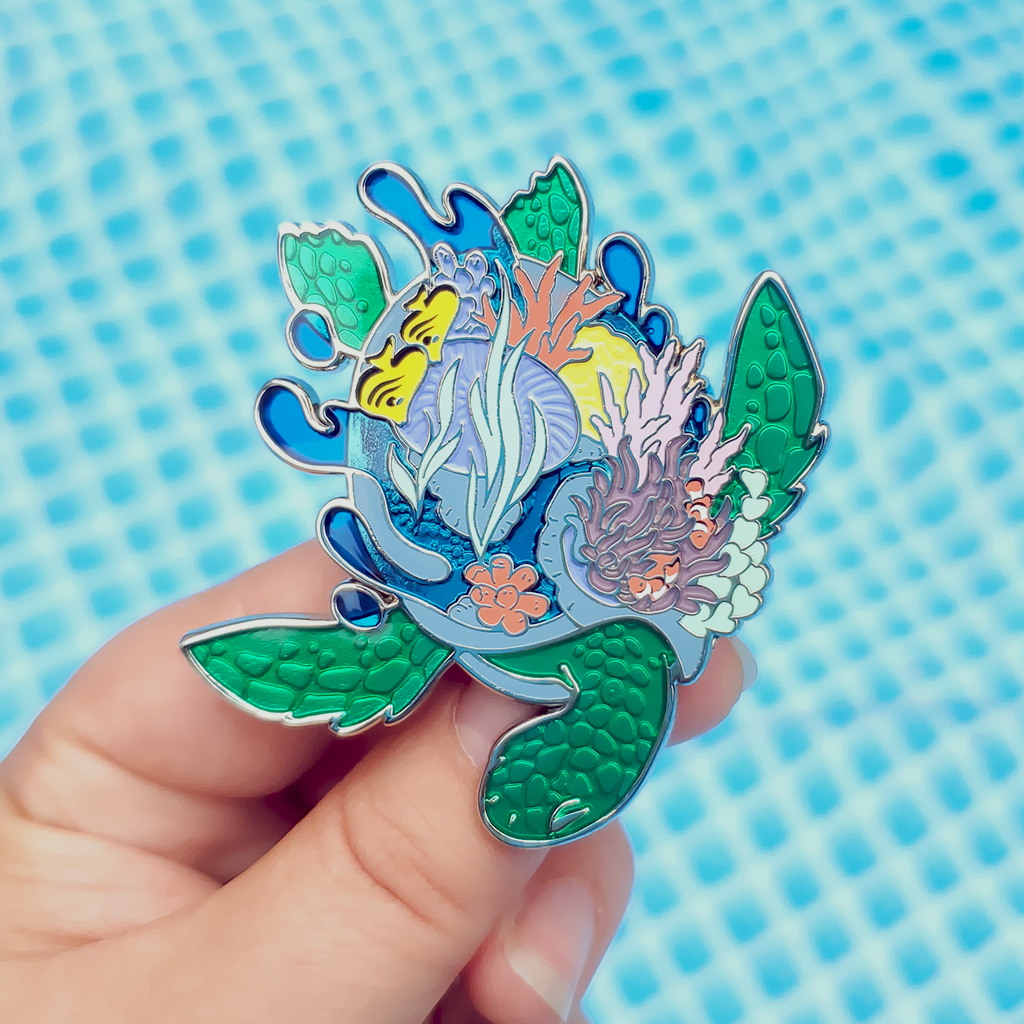 Wild_Advent's tweet photo. These three awesome pins have now been unlocked on Kickstarter!

Solstice Caribou by @floralfrolicfox 
Tide Pool Octopus by @studiobliz 
Coral Back Turtle by @mamathzilla https://t.co/5cOag88UC5