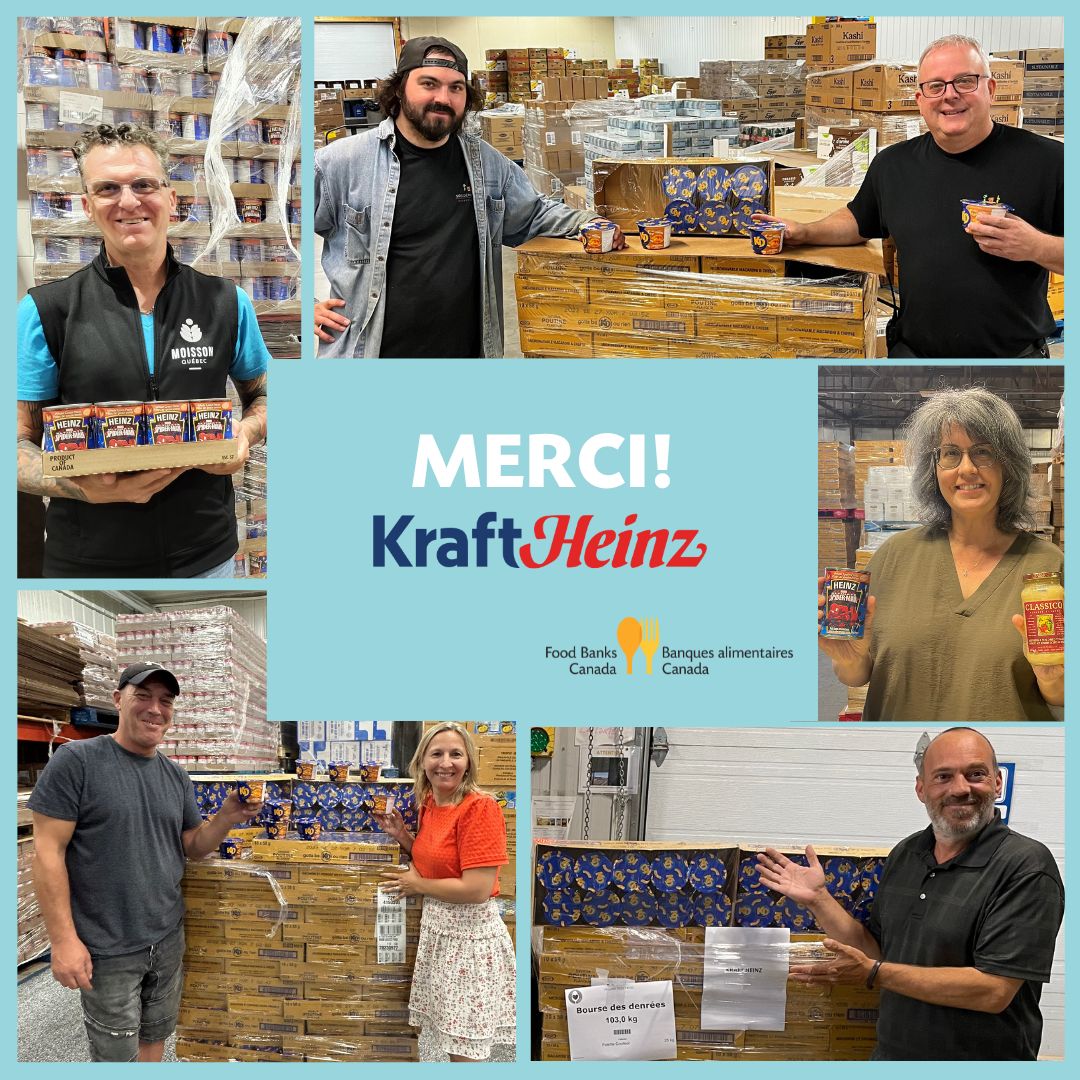Banques alimentaires du Québec (@balimentairesqc) on Twitter photo Grâce à un partenariat privilégié entre <a href="/foodbankscanada/">Food Banks/Banques alimentaires Canada (inactive)</a> et <a href="/KraftHeinzCo/">The Kraft Heinz Company</a>, 2 millions de repas ont pu être distribués à travers le Canada! Un grand merci à Kraft Heinz pour ce soutien continu qui nous aide à faire la différence. #KraftHeinz #threecheersforkraftheinz Grâce à un partenariat privilégié entre <a href="/foodbankscanada/">Food Banks/Banques alimentaires Canada (inactive)</a> et <a href="/KraftHeinzCo/">The Kraft Heinz Company</a>, 2 millions de repas ont pu être distribués à travers le Canada! Un grand merci à Kraft Heinz pour ce soutien continu qui nous aide à faire la différence. #KraftHeinz #threecheersforkraftheinz