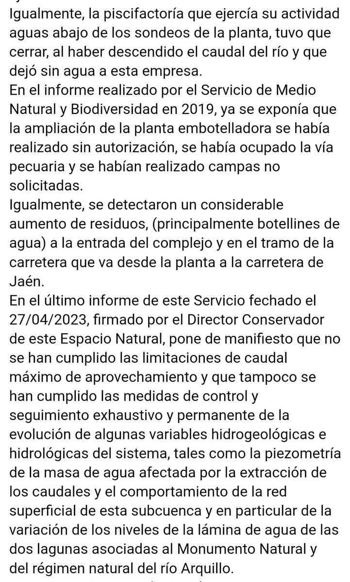 EcoEnAccionAb's tweet image. Nuestra nota de 📰 con la @SAO_Albacete sobre el impacto de la 🏭 de @aquadeus_ en la protegida Laguna del Arquillo 🏞️ en #robredo #Albacete