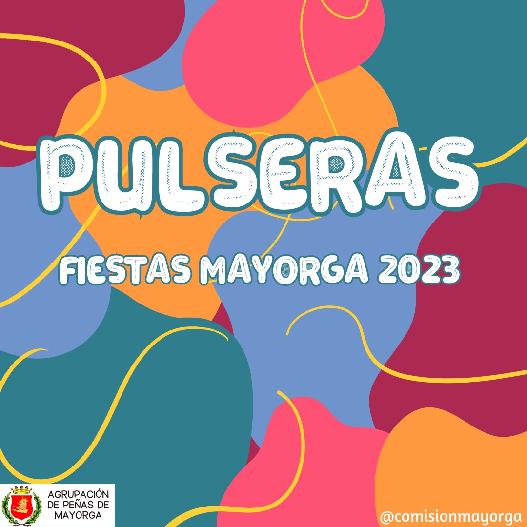 ComisionMayorga's tweet photo. ¡¡Os presentamos las pulseras para estas fiestas 2023!! 

Venta: el domingo 17 durante los juegos autóctonos y seguirán a la venta durante todas las fiestas hasta fin de existencias.
Busca a los miembros de la comisión y ¡no te quedes sin la tuya!

Diseño: @raquelpuertasm https://t.co/5ptLaLfhQ7