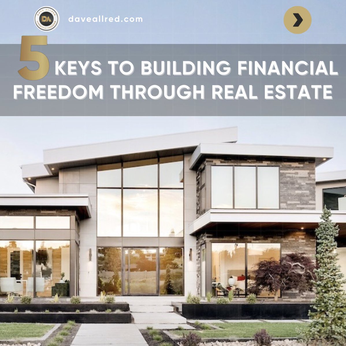daveallred_'s tweet photo. To get the Full Free Guide to my 5 Keys to Building Financial Freedom Through Real Estate Investing, go to https://t.co/cURvP1gE32 🏠 💰

#lifestyledesign #experientialinvesting #passiveincome #financialfreedom
#axiapartners #realestate #lifestylefreedom
#frontrowdads #lifestyleinvestor
#daveallred #realestateinvesting
#cashflow #cashflowinvesting
#multifamily #apartmentinvesting
#selfstorage #industrial #timefreedom
#recessionresillientinvesting #appreciation
#lifestyleinvesting #axiapartners #freedom