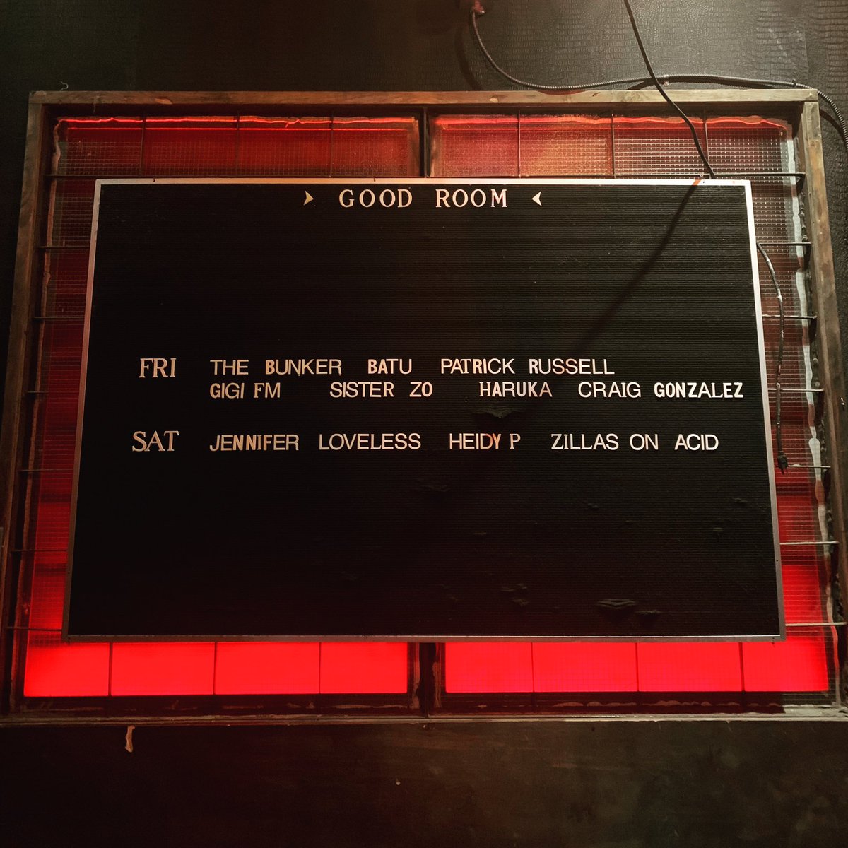 THIS WEEKEND…

FRIDAY - <a href="/TheBunkerNY/">The Bunker</a> with <a href="/batu_uk/">Batu</a> x <a href="/ptrckrssll/">ptrckrssll</a>, GiGi FM, <a href="/Sister__Zo/">Sister Zo</a>, Haruka, Craig Gonzalez

SATURDAY - <a href="/whichjenn/">Jennifer Loveless</a>, <a href="/DJHeidyP/">Heidy P.</a>, @zillasonacid 

Tickets - ra.co/clubs/97606