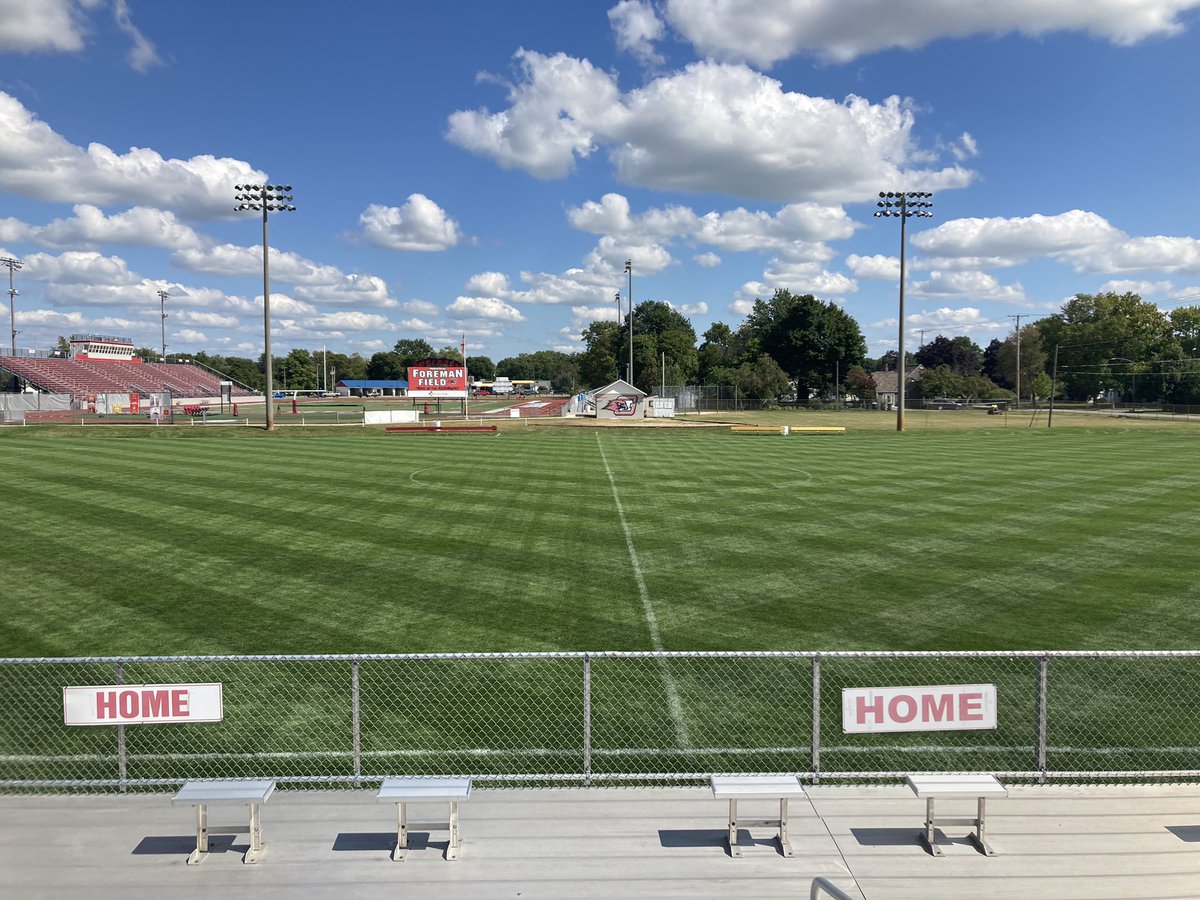 Thanks to the groundskeepers at GHS for the outstanding job preparing and maintaining our soccer field. Hard to find a better playing surface! We appreciate it!