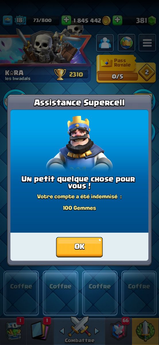 Royal_AcademyFR's tweet photo. Ps : Merci pour les derniers 100 gemmes 😘 https://t.co/r5fvSQKYeU