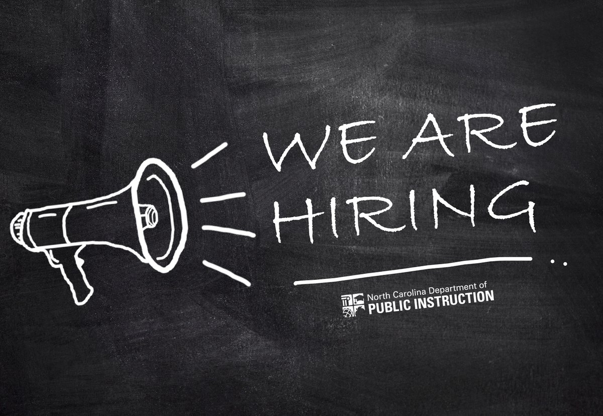 ncpublicschools's tweet photo. We Are Hiring!
Public Information Specialist
Office of Communications and Information Services
Location: Raleigh
Apply: https://t.co/feYtj1bWtS
Deadline: 9/28/2023
#NCED #StateJobs #Communications https://t.co/IIkfhA00EG