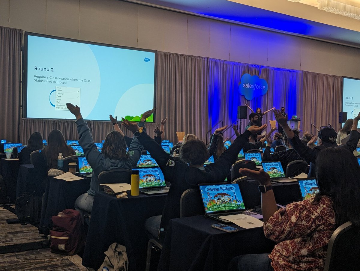 Is it Validation or Automation? Check out  <a href="/nguyencait/">Caitlin Nguyen</a> and Ram  as they  walk our #DF23 Trailblazers through the <a href="/trailhead/">Trailhead</a> Hands-On Workshop on Managing Data Quality with Validation and Automation.