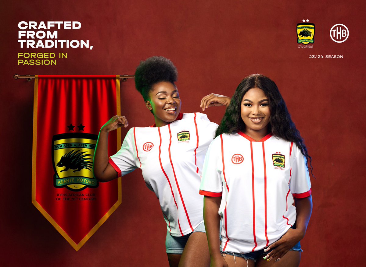 Asante Kotoko SC - 2X CAF CL Winners🥇 (@asantekotoko_sc) on Twitter photo It's more than just a jersey; it's a statement of our commitment to victory and resilience as team.
By <a href="/thehopebrand_/">THE HOPE BRAND(THB)</a>
#craftedfromtradition
#forgedinpassion It's more than just a jersey; it's a statement of our commitment to victory and resilience as team.
By <a href="/thehopebrand_/">THE HOPE BRAND(THB)</a>
#craftedfromtradition
#forgedinpassion