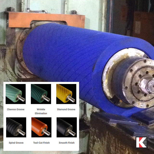 Kastalon's tweet image. Kastalon's Special grooving #conveyor roller patterns are cut to customer specifications. Some of our Groove Patterns include: Herringbone, Web Spreader, Diamond, Razor Slit, Spiral, and Chevron. #ConveyorRollers #RollerPatterns

kastalon.com/products/rolle…