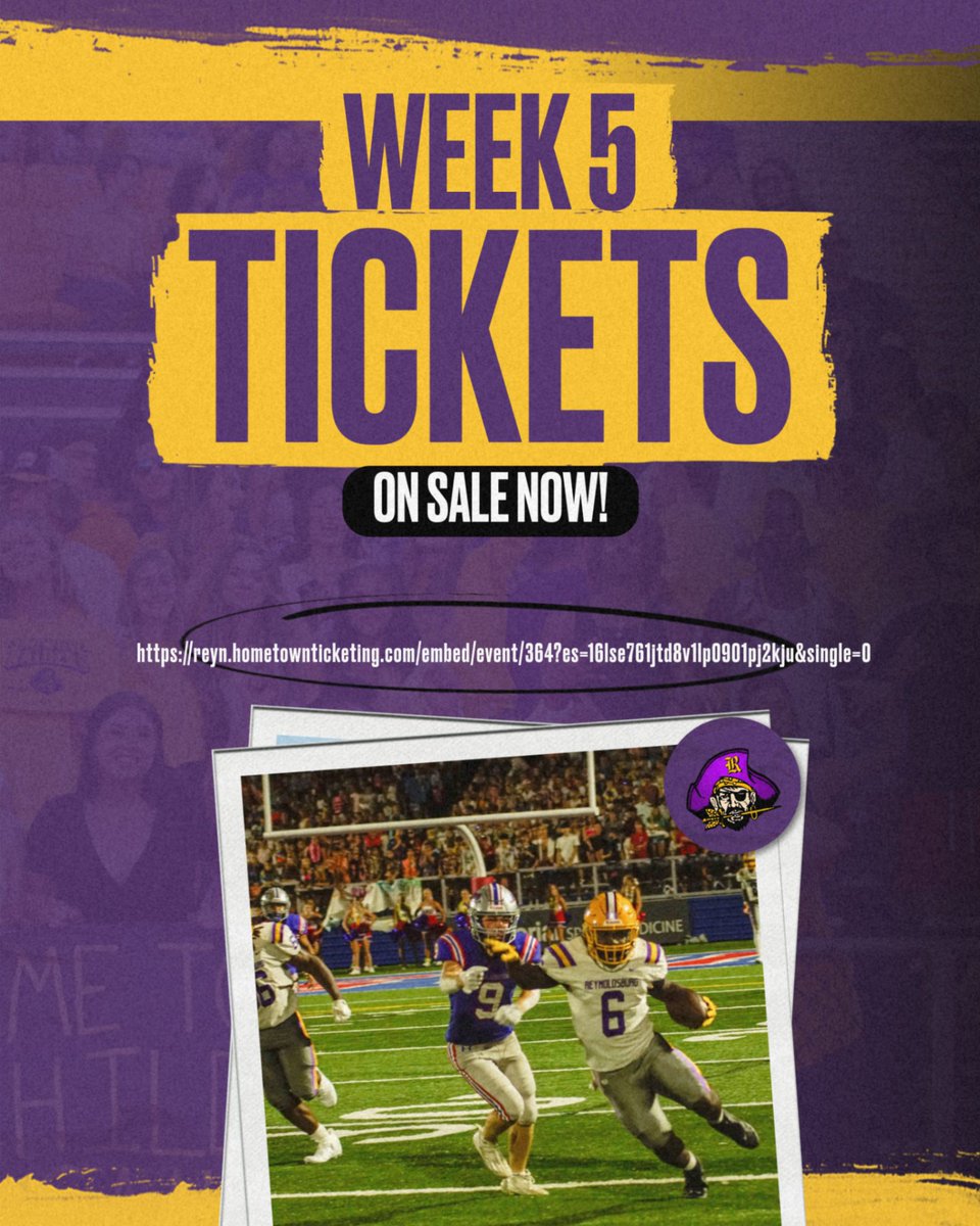 ReynoldsburgFB's tweet photo. Come support our raiders!
#GetPaidToWin
https://t.co/urCIGQKKtY https://t.co/NlfpZnZpzd