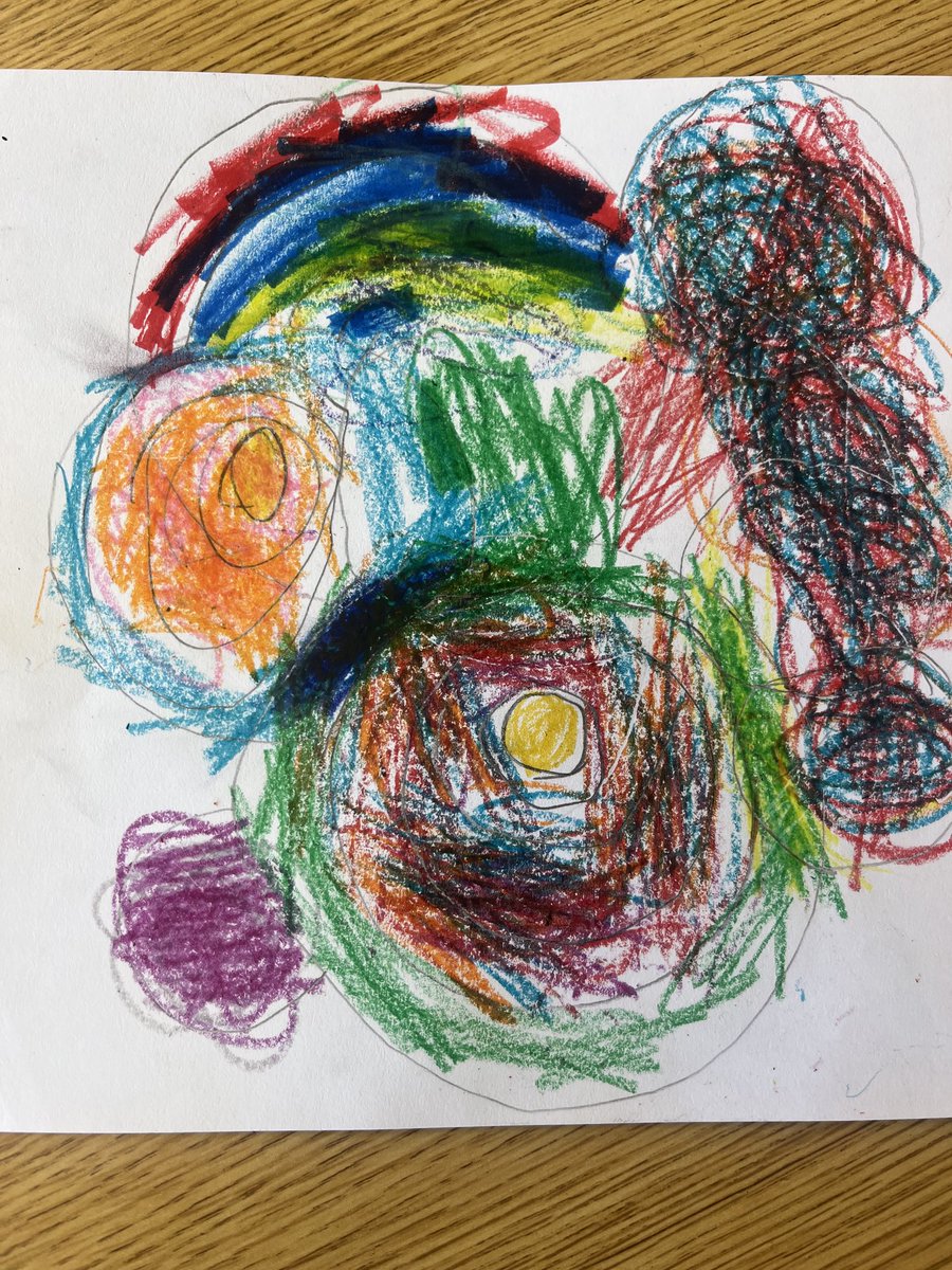 Please join us this evening in the Cedaroak Park library at 6 PM for our first PTA meeting of the school year.
(First grade art inspired by Dot Day and the work of Peter H Reynolds.)