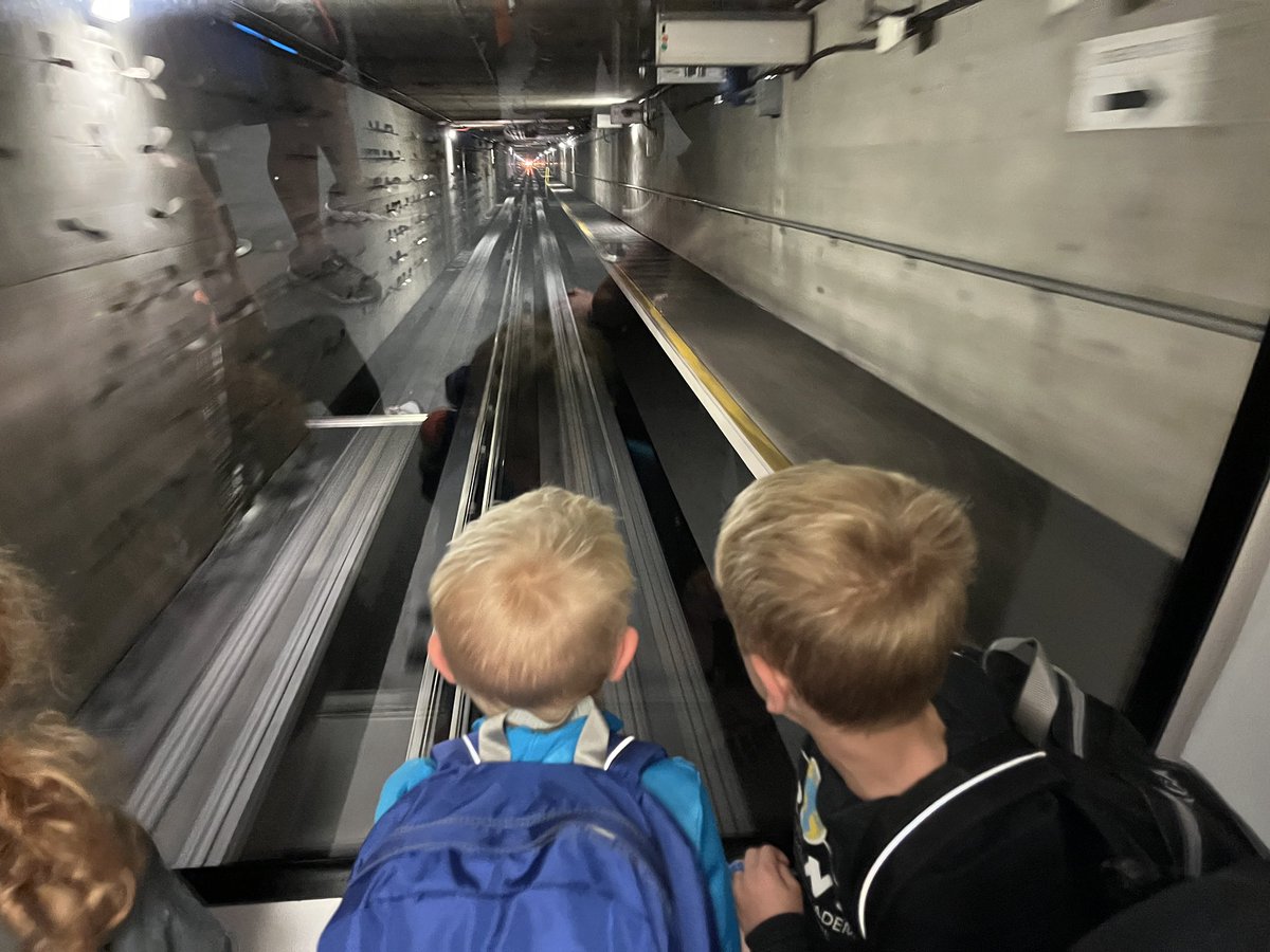 AshtonCBS's tweet photo. The stoke level is high on train car 23 at @DENAirport. Our boys love getting the front seat (when no one else needs it of course). https://t.co/6P6aLw0Pe5