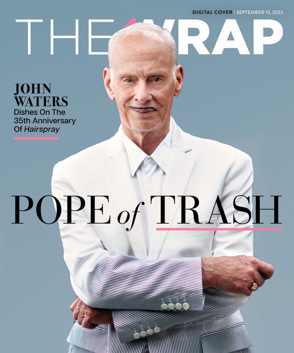 Ahead of John Waters' career retrospective at the @AcademyMuseum, the 'Pope of Trash' sits down with TheWrap for an in-depth digital cover story about the 35th anniversary of #Hairspray✨ 📸: @JeffVespa thewrap.com/john-waters-in…