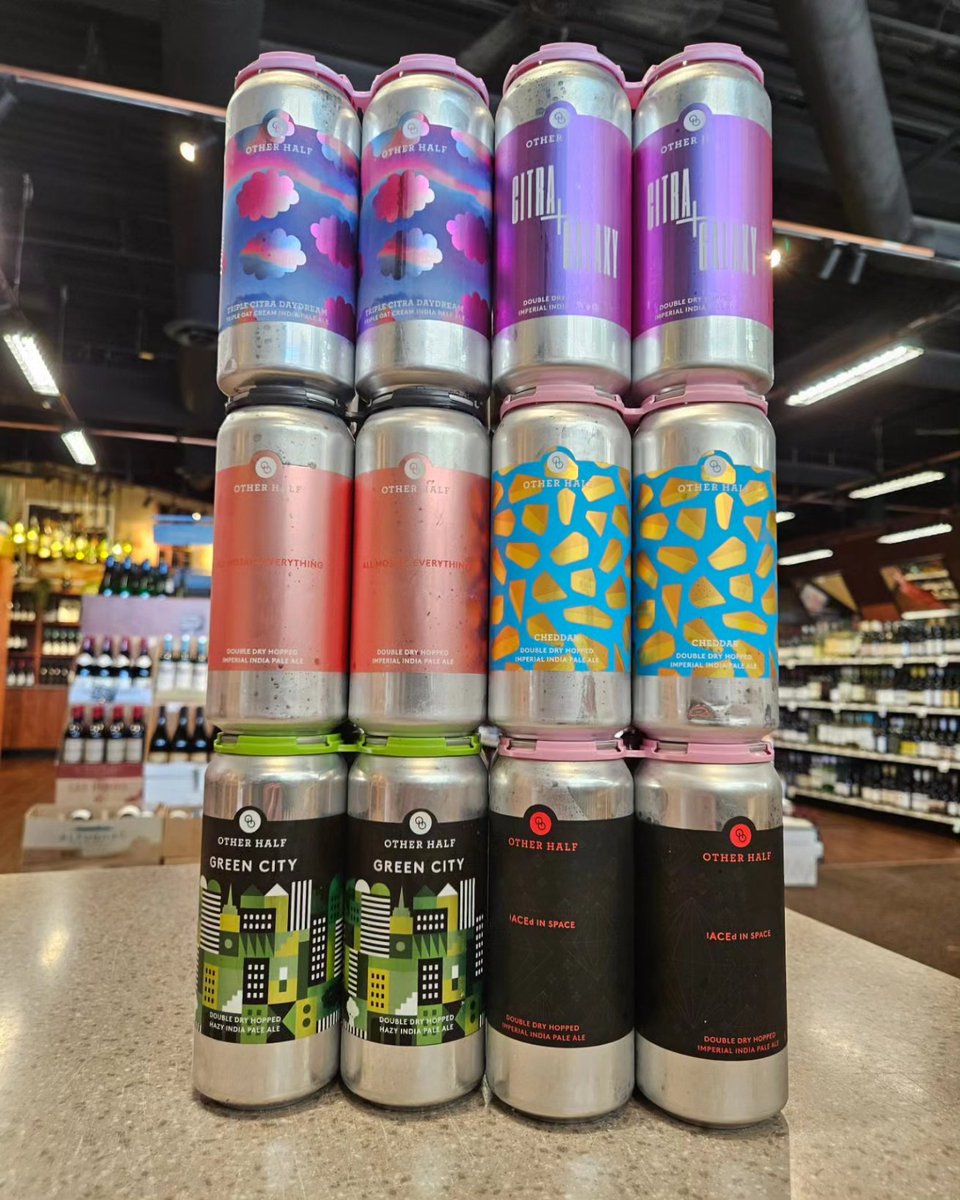 Fresh <a href="/OtherHalfNYC/">Other Half Brewing</a> now in