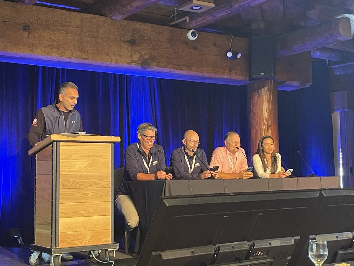 Day 2 at Pinnacle Shoulder. Heavy hitters on panel. Parsons, Denard,Provencher and Lee.