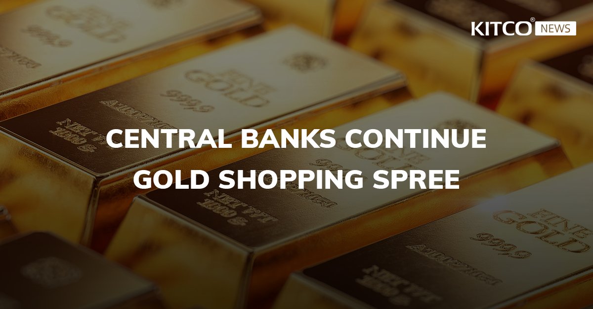 Central bank gold demand continues to dominate the precious metal markets.

Find out why here - kitco.com/news/2023-09-1…

#goldmarket #preciousmetals #financialmarkets