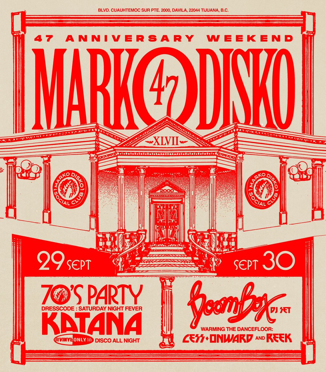 47 Anniversary Marko Disko 🏛️🪩