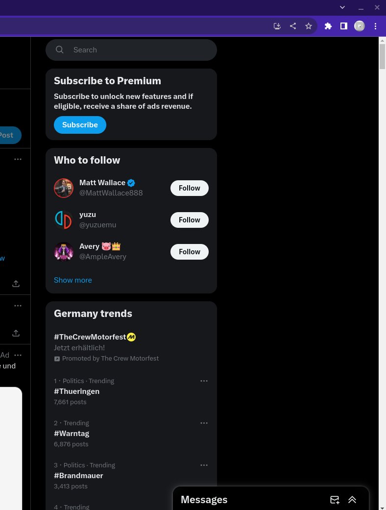 CXCubeHD's tweet photo. @elonmusk @X can please implement dark scrollbars (like in the second example)

CSS: 
html { color-scheme: dark; } https://t.co/kw5mcLITK7