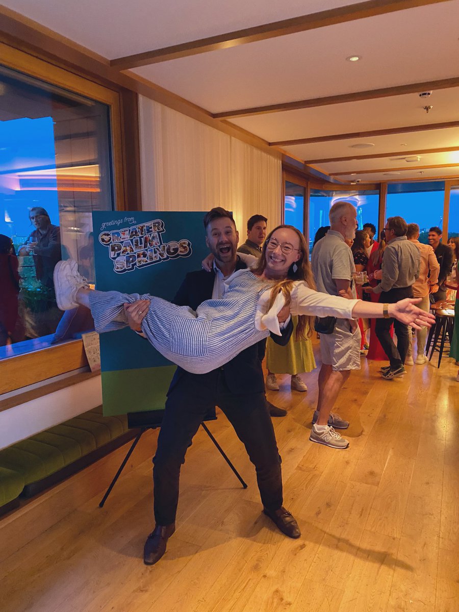 Thank you <a href="/VisitGreaterPS/">Visit Greater Palm Springs</a> for a fab evening! #PalmSpringsRoadTrip <a href="/JFrancis_TTG/">James Francis</a> <a href="/TTGMedia/">TTG</a>