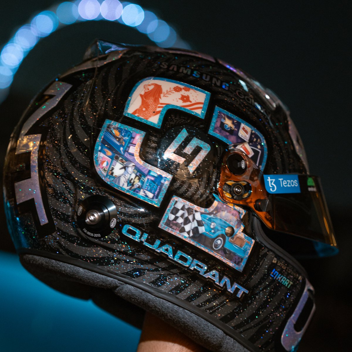 McLarenF1's tweet photo. Lando Norris. He's done it again. 😍

Another special #SingaporeGP lid! 🇸🇬 https://t.co/YGPcsOguYP