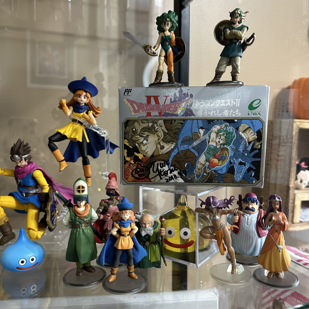 Dragon Quest IV is my favorite DQ. Yuji Horii kindly signed my