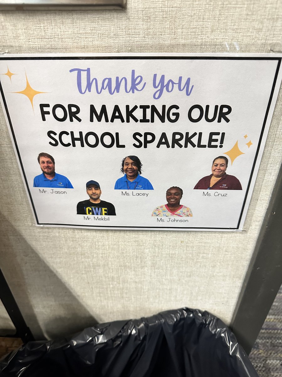 Angela Brown (@mrs_coachbrown) on Twitter photo Thank you to our incredible custodial crew <a href="/CWChamps/">Chapelwood Elementary</a>! We are so thankful for the work you do to keep CWE looking amazing! #wearewayne Thank you to our incredible custodial crew <a href="/CWChamps/">Chapelwood Elementary</a>! We are so thankful for the work you do to keep CWE looking amazing! #wearewayne