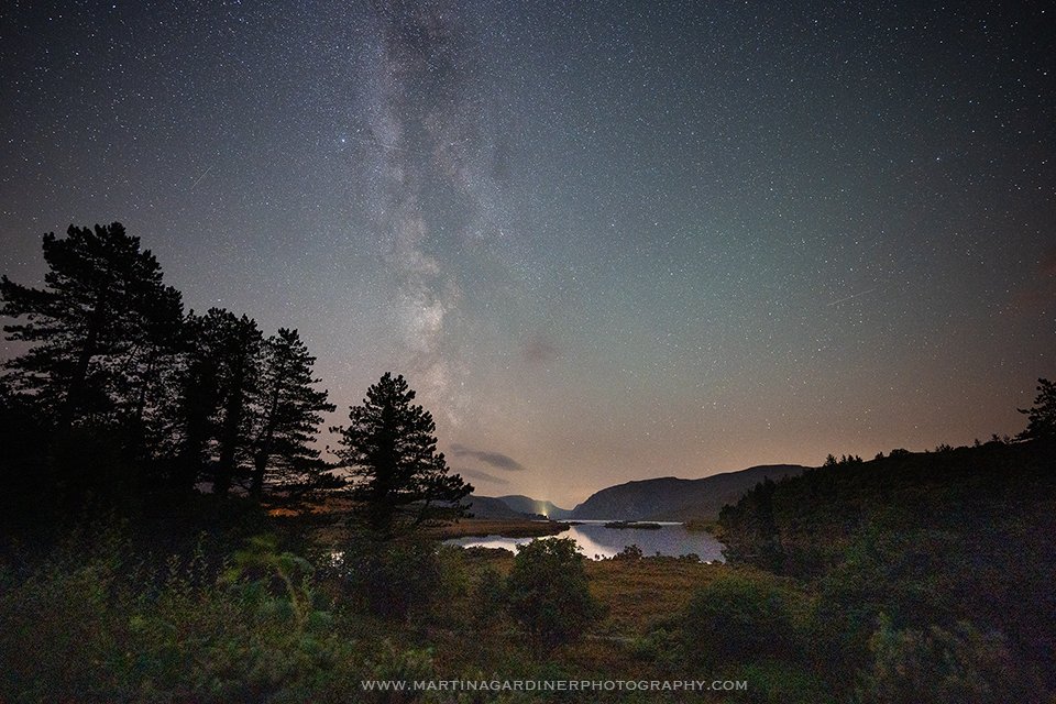 Glenveagh #MilkyWay - a shot from a few nights ago #LoveDonegal