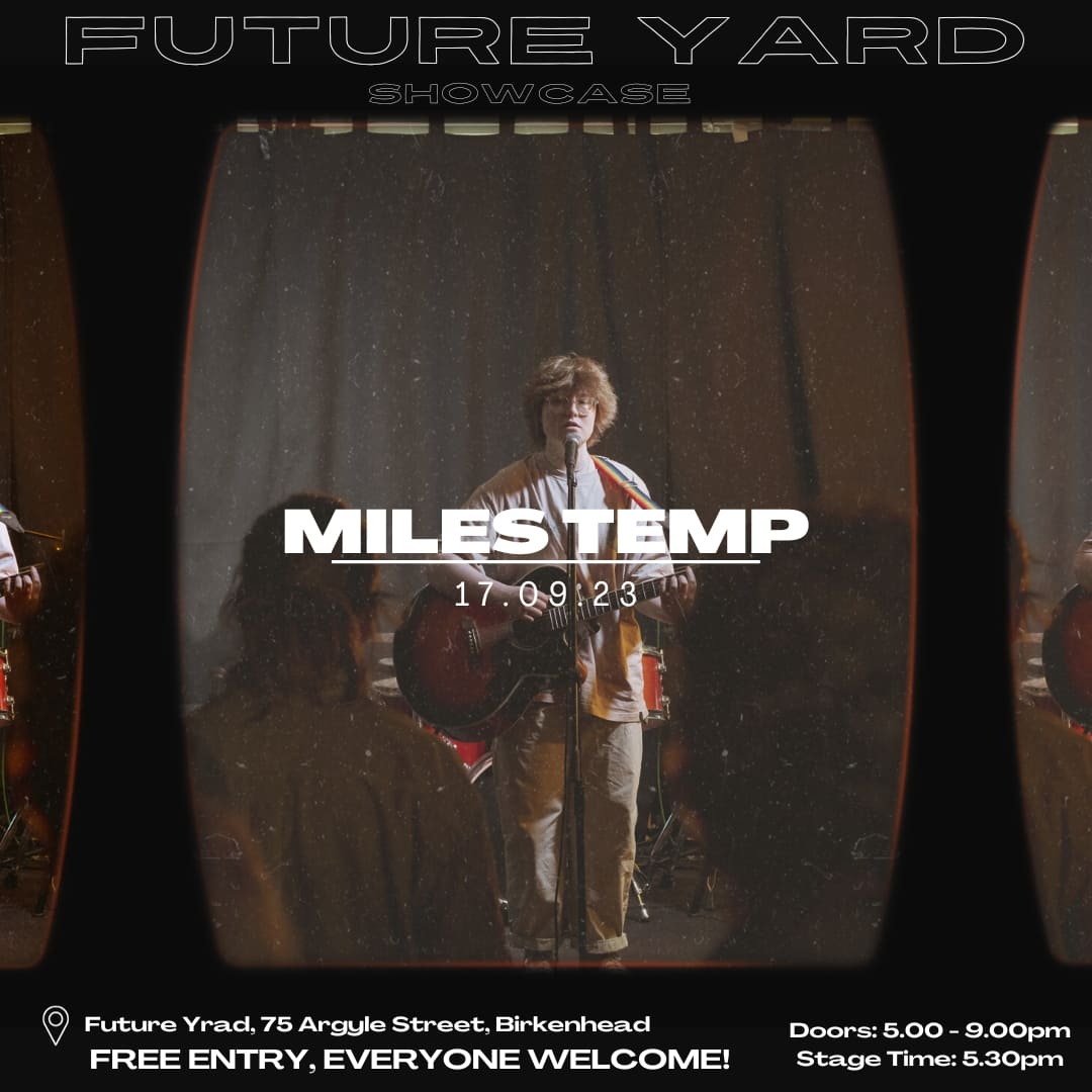 #milestemp #gig Future Yard 17.9.23 5.30pm stage x