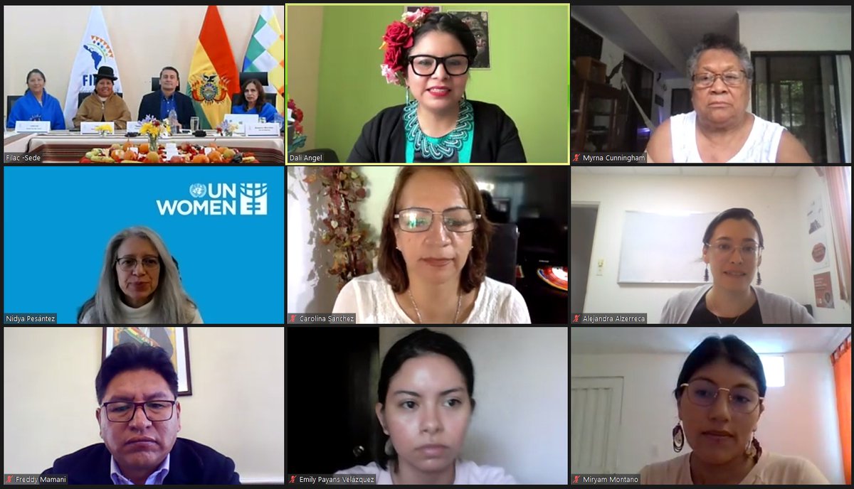 ✨Más de 45 lideresas de 30 Pueblos Indígenas de 16 países de América Latina están formándose en la XIV edición del Diplomado regional, con el objetivo de fortalecer a las mujeres indígenas. 

Nota de Prensa: acortar.link/au08a6