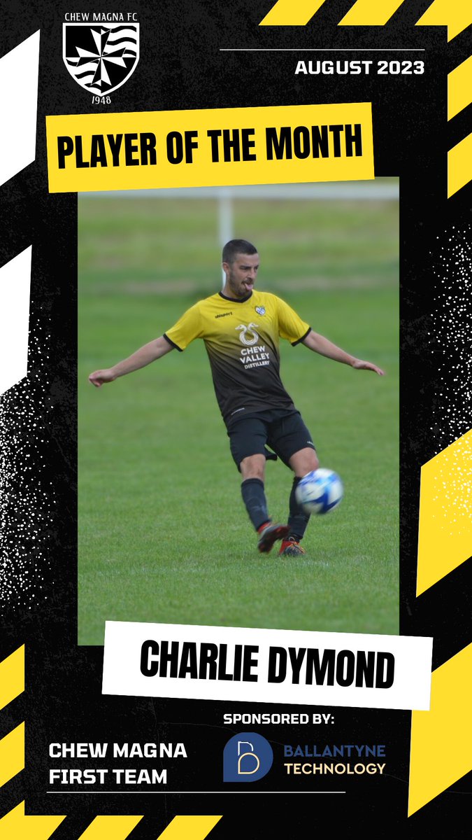 unofficialmagna's tweet photo. Our player of the month for the first team @CDymond10 🟡⚫️

Sponsored by Ballantyne Technology Associates. https://t.co/mYobJ88Ey9

#yellows https://t.co/1pRS1pN9Ql