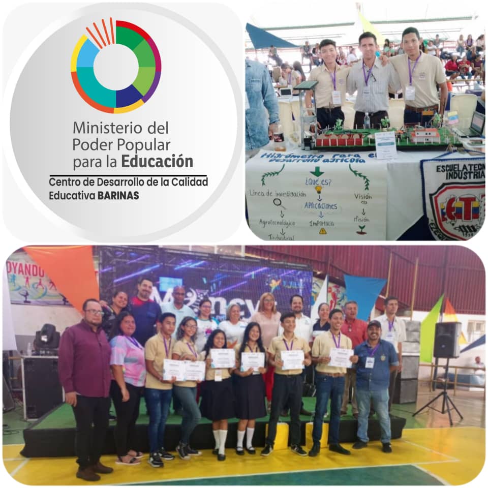 #14DeSep Desde el Centro De Desarrollo Estadal Barinas se llevó a cabo Las Olimpiadas de Robótica 2023, donde participaron varias instituciones educativas, donde lograron obtener 1° , 3° y 7° lugar, clasificando para el Encuentro Nacional.
<a href="/MPPEDUCACION/">MPPEDUCACION</a> 
<a href="/_LaAvanzadora/">Yelitze Santaella</a>