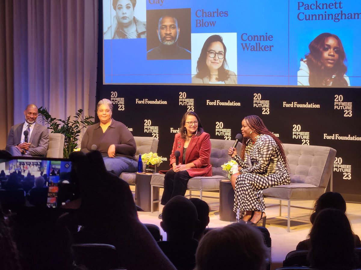 Gloria L. Blackwell (@aauwgloriab) on Twitter photo Inspiring convening <a href="/FordFoundation/">Ford Foundation</a> today. Panel with <a href="/CharlesMBlow/">Charles M. Blow</a>, <a href="/rgay/">roxane gay</a>, <a href="/connie_walker/">Connie Walker</a> & moderated by <a href="/MsPackyetti/">.</a> was powerful. If you can use your platform to share your story and others', do it. And we need to LISTEN & ACT to move towards ending #GBV. #FreeFuture. <a href="/AAUW/">AAUW</a> Inspiring convening <a href="/FordFoundation/">Ford Foundation</a> today. Panel with <a href="/CharlesMBlow/">Charles M. Blow</a>, <a href="/rgay/">roxane gay</a>, <a href="/connie_walker/">Connie Walker</a> & moderated by <a href="/MsPackyetti/">.</a> was powerful. If you can use your platform to share your story and others', do it. And we need to LISTEN & ACT to move towards ending #GBV. #FreeFuture. <a href="/AAUW/">AAUW</a>