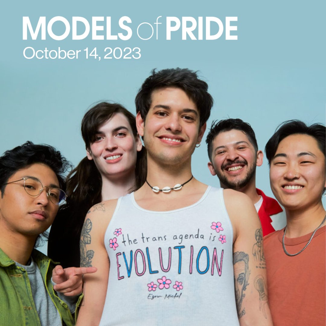 Hosted by the @lalgbtcenter, Models of Pride is a free LGBTQ+ youth festival! With activities, performances, music, lounges, resource centers, college and job fair, carnival games, & more, save the date for October 14! Visit modelsofpride.org to register!