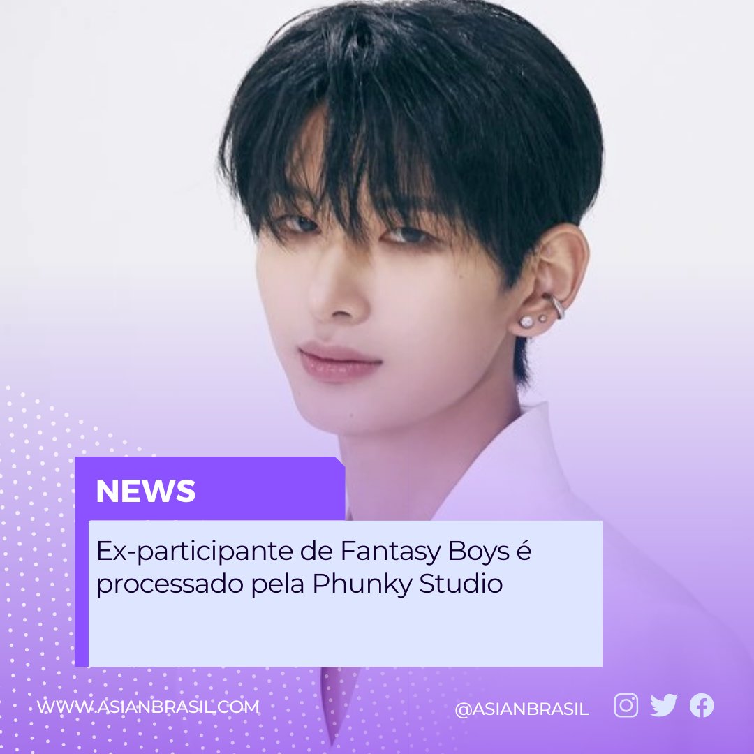 asianbrasill's tweet photo. Ex-participante de Fantasy boys é processado pela Phunky Studio.
📲Matéria completa: https://t.co/m1SM68q6aV
📝por: @sarahrlessa
#asianbrasil #coreiadosul #news #PhunkyStudio #FantasyBoys #YooJunWon https://t.co/WctqMdKbSK