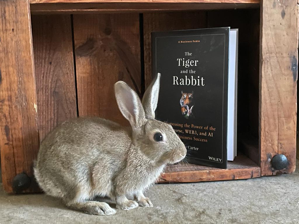 @LOUDMOUTH_ETH @sandy_carter @unstoppableweb @UnstoppableWoW3 @Polygon @nytimesbooks @amazon @AmazonKindle @WileyGlobal @wileybooksasia I found this cheeky bunny trying to pinch my book before i have finished it 💙