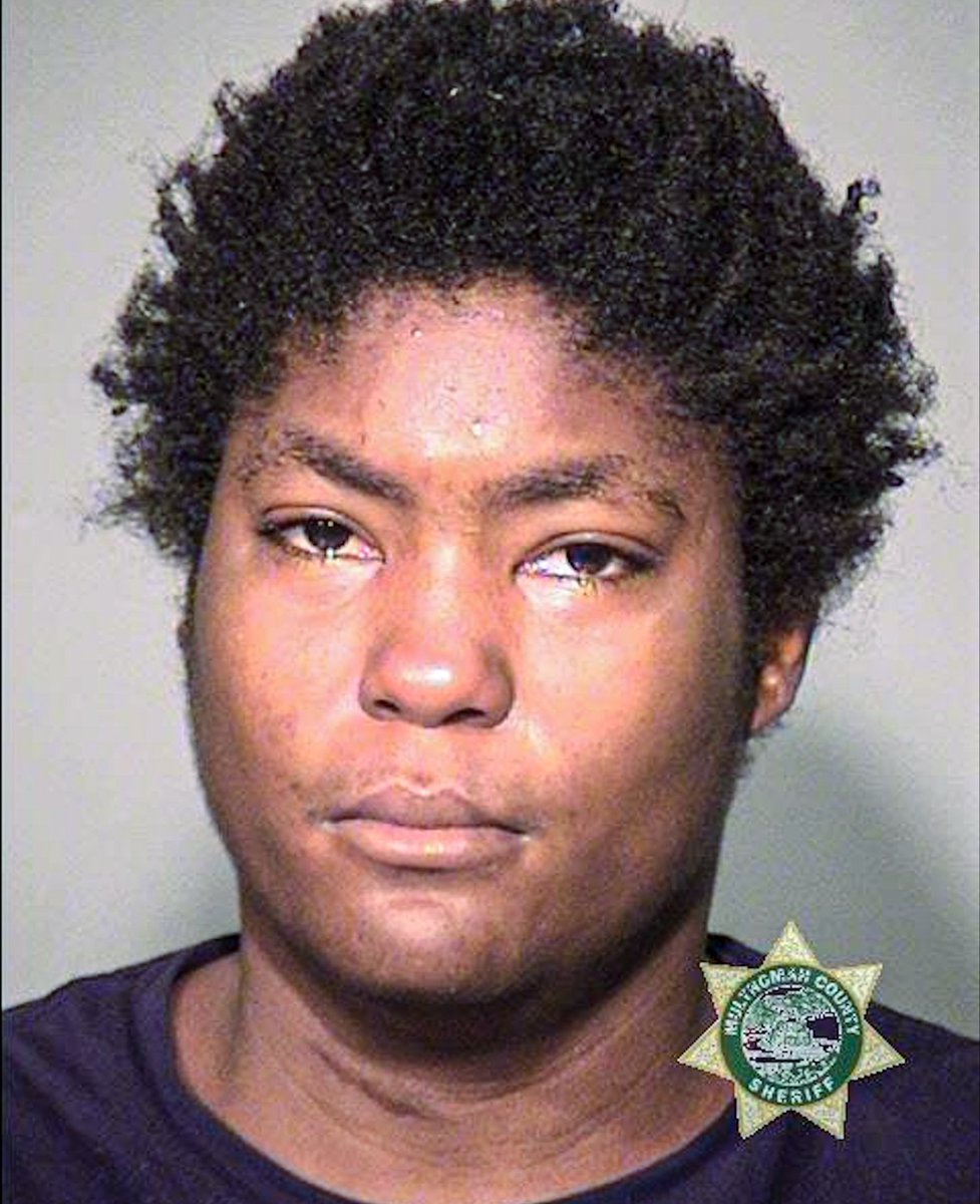 MrAndyNgo's tweet photo. Extremist Portland #Antifa account, "RisingPDX," has put out a target on @BillboardChris for his peaceful, lawful street activism. 

The account is operated at least in part by Danialle Inez James. The account recently spread a hoax about Portland Police beating a black man to death. James showed up to my Antifa trial with a disguise (a bad wig & big sunglasses) to try to intimidate me. https://t.co/x1fViLN0SS
