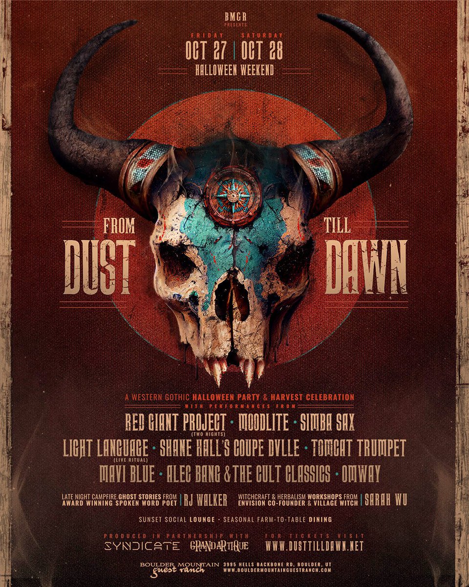 Utah for Halloween! Let’s go! 😈🎺