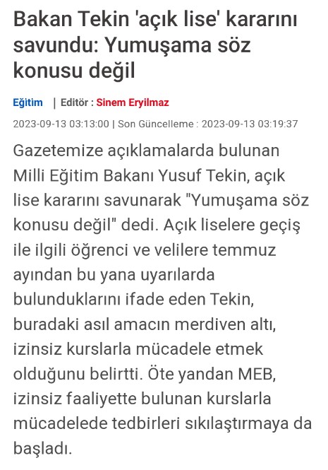 saidtemur's tweet photo. Sınırlama, yasaklama tam da AKP ye yakışan bir politika! @Yusuf__Tekin Açık lise genelgesindeki imzanızla hatırlanacaksınız! #AçıkÖğretimHaktır https://t.co/el0NtMsMyy