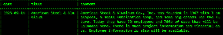 American Steel & Aluminium veri ihlali