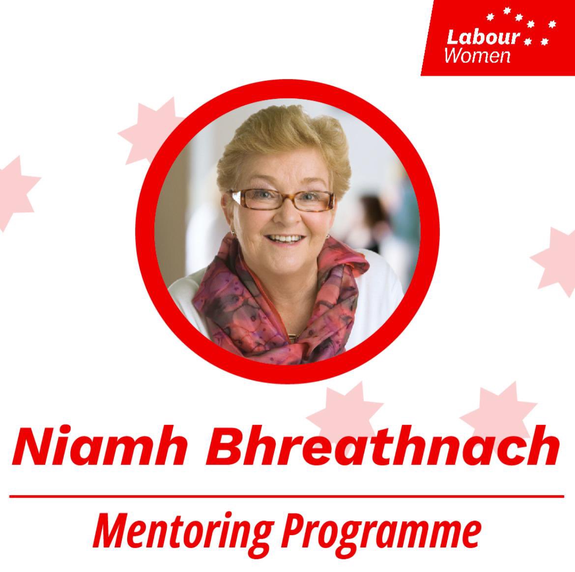 We're so proud to launch our Niamh Bhreathnach Mentoring Programme.

During her life Niamh supported so many <a href="/labour/">The Labour Party Ireland</a> women. We want to recognise her immense contribution and carry forward that spirit of support by matching talented candidates with seasoned campaigners 🌹🙋‍♀️🗳️