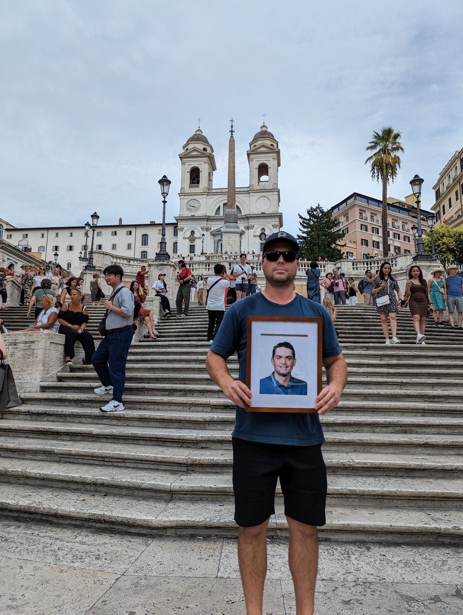 Brought <a href="/Keegan_Bradley/">Keegan Bradley</a> to Rome where he belongs <a href="/fairwaypod/">Laying in the Fairway Podcast</a>